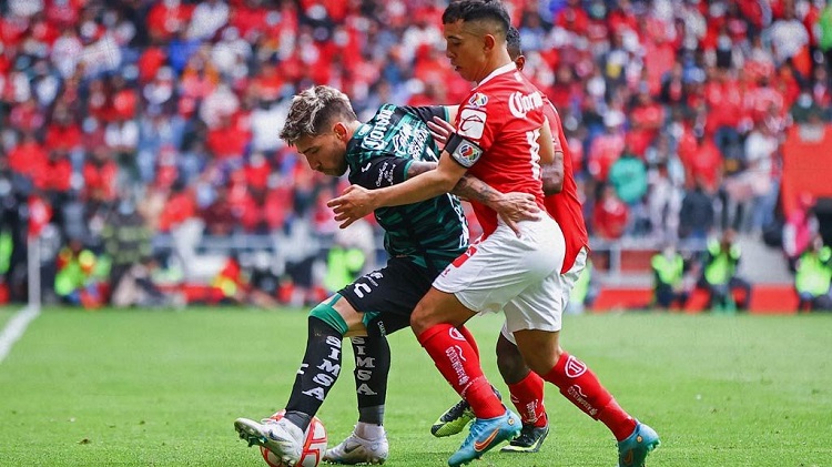 Partido Toluca vs Santos