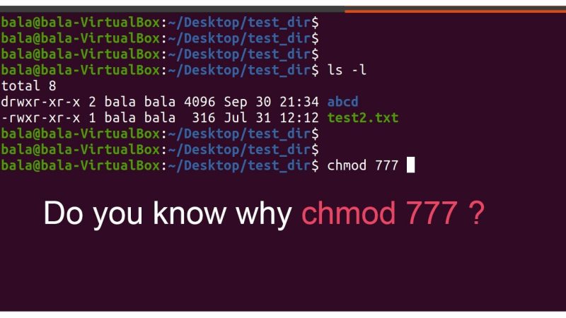 Chmod 777