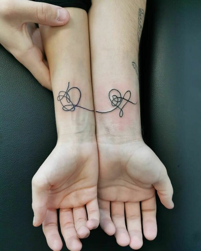 Girly Best Friend Tattoos