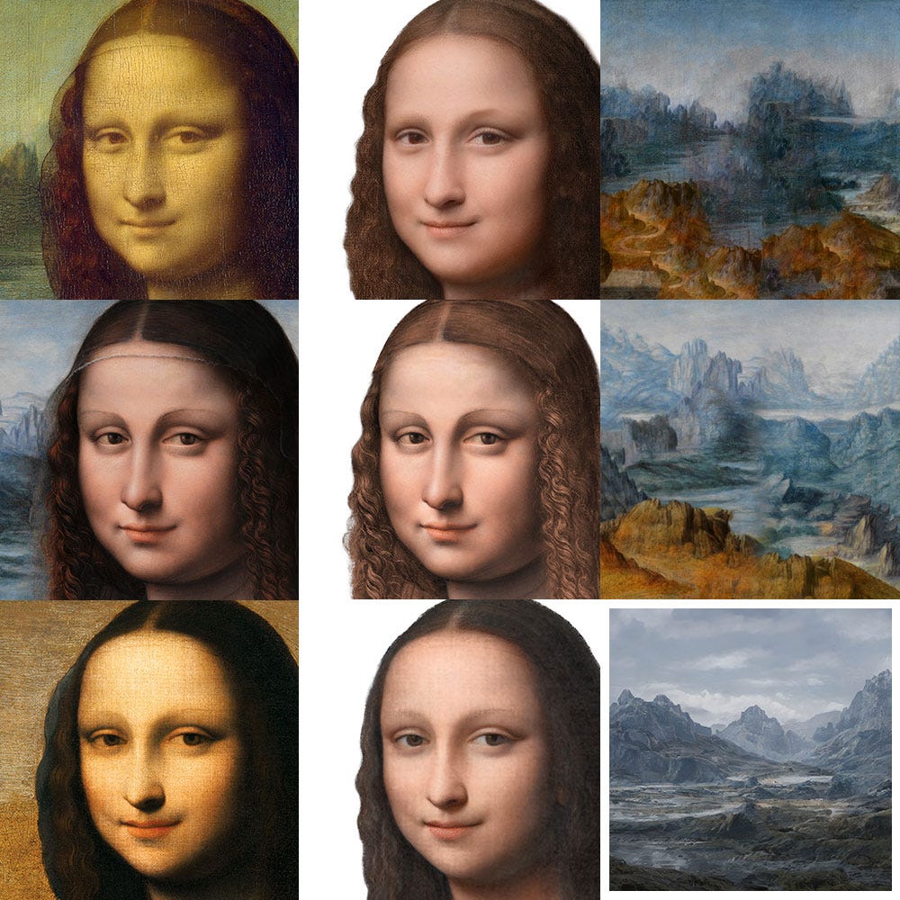 Mona Lisa Eyebrows