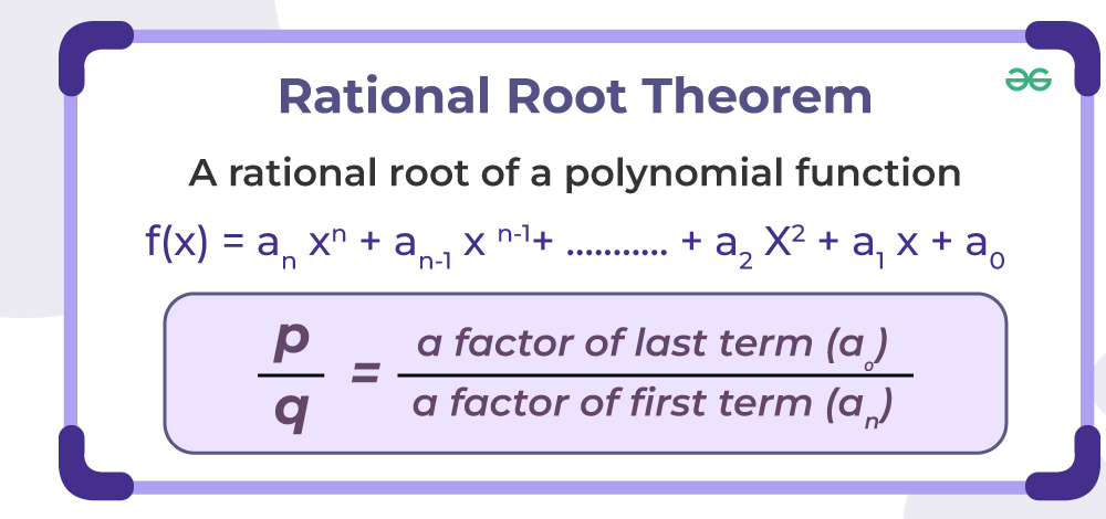 Rational Root Theorem