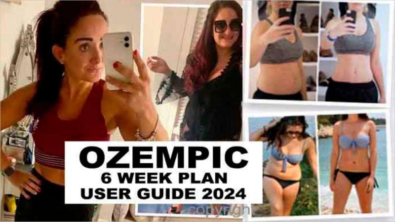 6 Week Belly Ozempic Weight loss Before and After