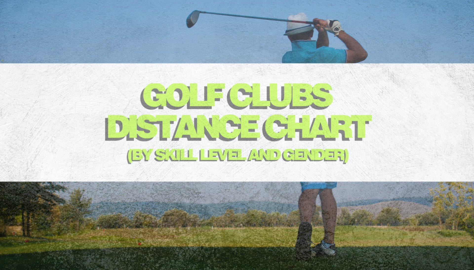 Golf Club Distance Chart