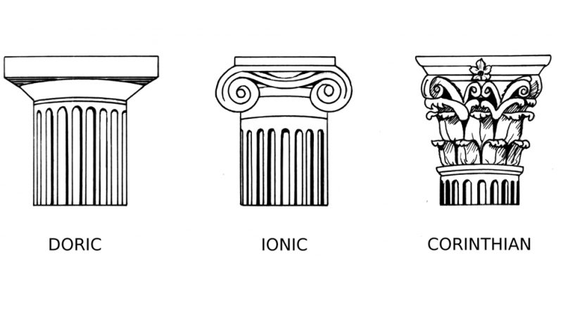 Greek Column Style