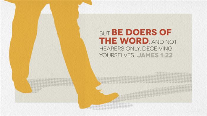 James 1:22