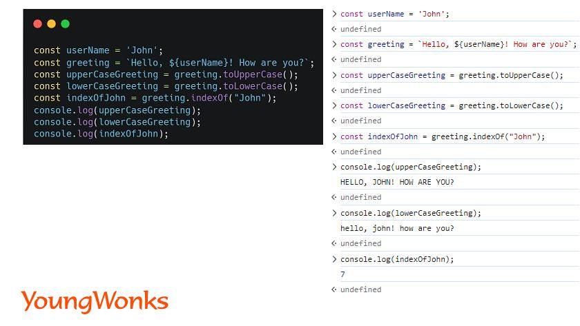 Javascript Format String