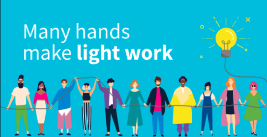 Many Hands Make Light The Work