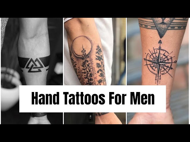 Mens Hand Tattoos